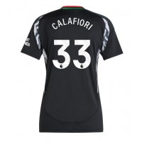 Arsenal Riccardo Calafiori #33 Bortatröja Dam 2024-25 Kortärmad